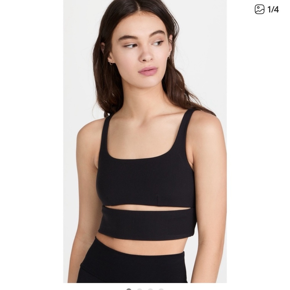 ALO Yoga Classic Black Cutout Bra